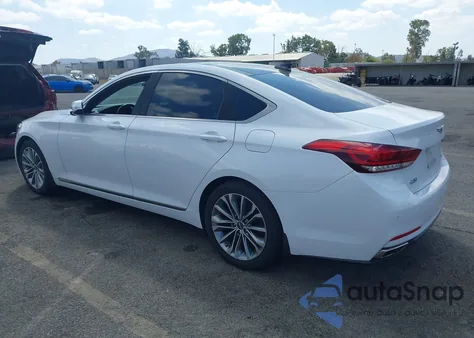2017 Genesis G80 3.8 из США, поврежденный, VIN KMHGN4JE7HU209821